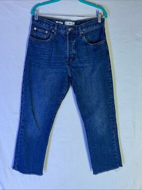 Slim Straight Men's Jeans in Dark Blue by MNG